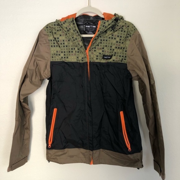 flag nor fail Jackets & Blazers - Flag nor Fail Camo Raincoat
